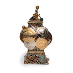 Vintage Untitled Lidded Jar (INV# NP2653) by Ralph Bacerra