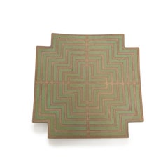 Labyrinth Wall Platter by John Mason
