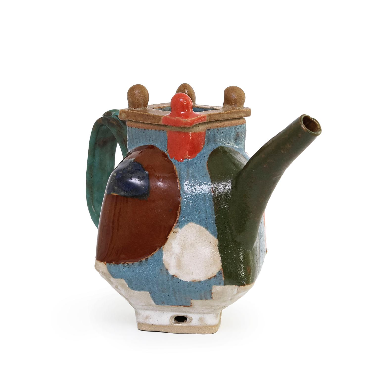 Teapot (INV# NP3730)
John Gill
stoneware and glaze
7.25 x 9.5 x 6”
2016
signed