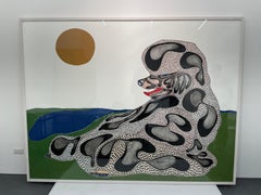 Poodle ohne Titel von Susumu Kamijo