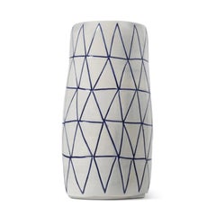 Vaso a triangolo blu di Shio Kusaka (INV# NP3990)