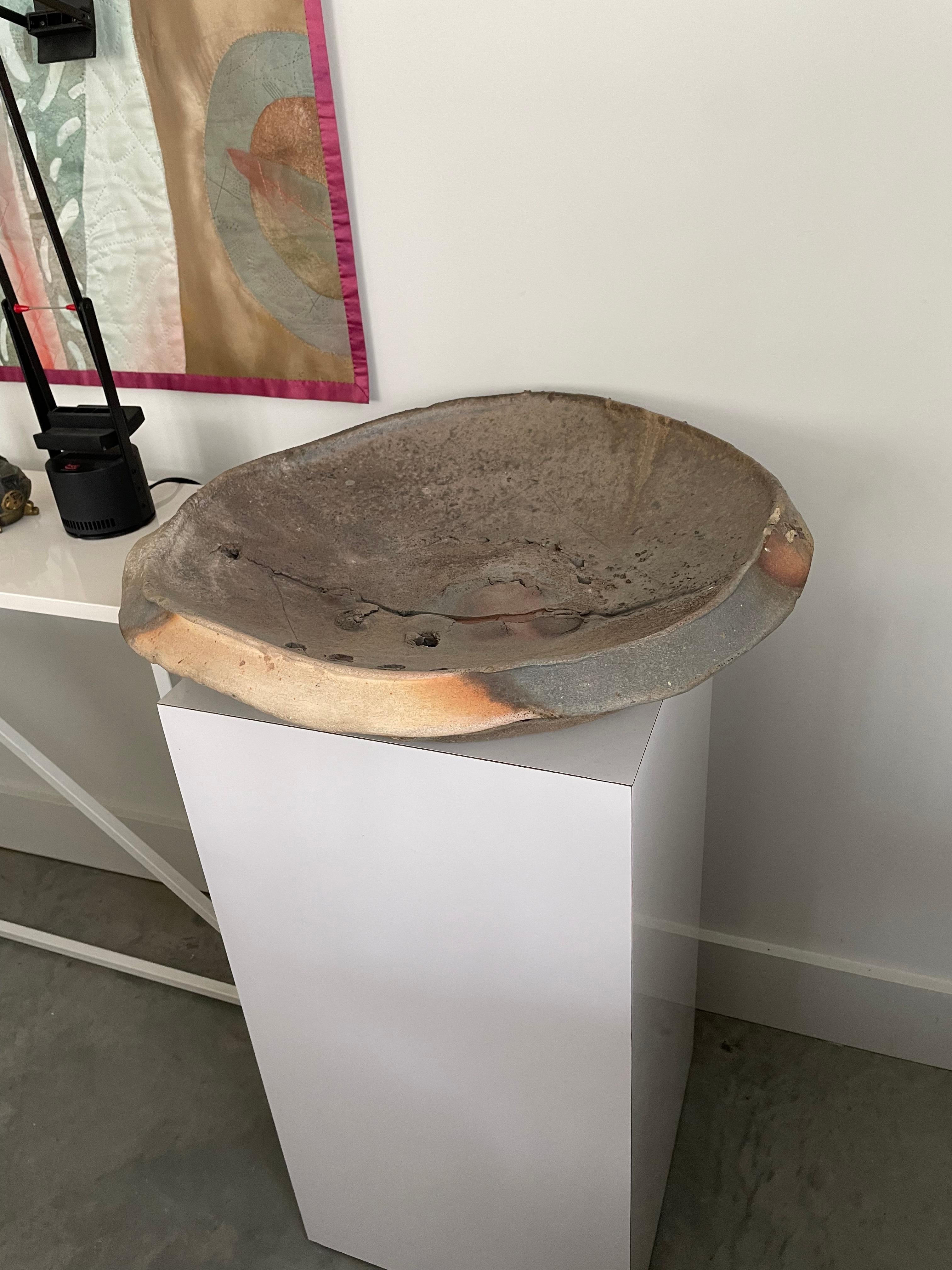 stoneware and woodfired

Provenance - Charles Cowles Gallery, NYC
The Nevica Project

A West Coast potter and sculptor, Peter Voulkos (1924-2002) led in the development of pottery as an art form. . With an MFA from California College of Arts and