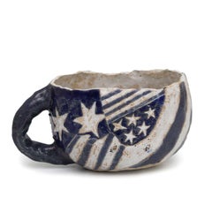 Stars and Stripes Cup by Magdalena Suarez Frimkess (INV# NP3431)