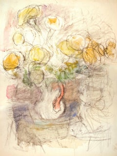 Flowers in a Pitcher