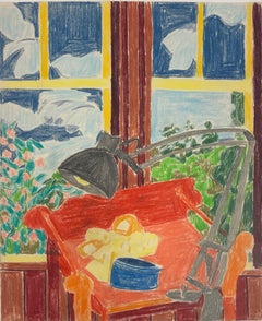 LÁMPARA EN LA VENTANA