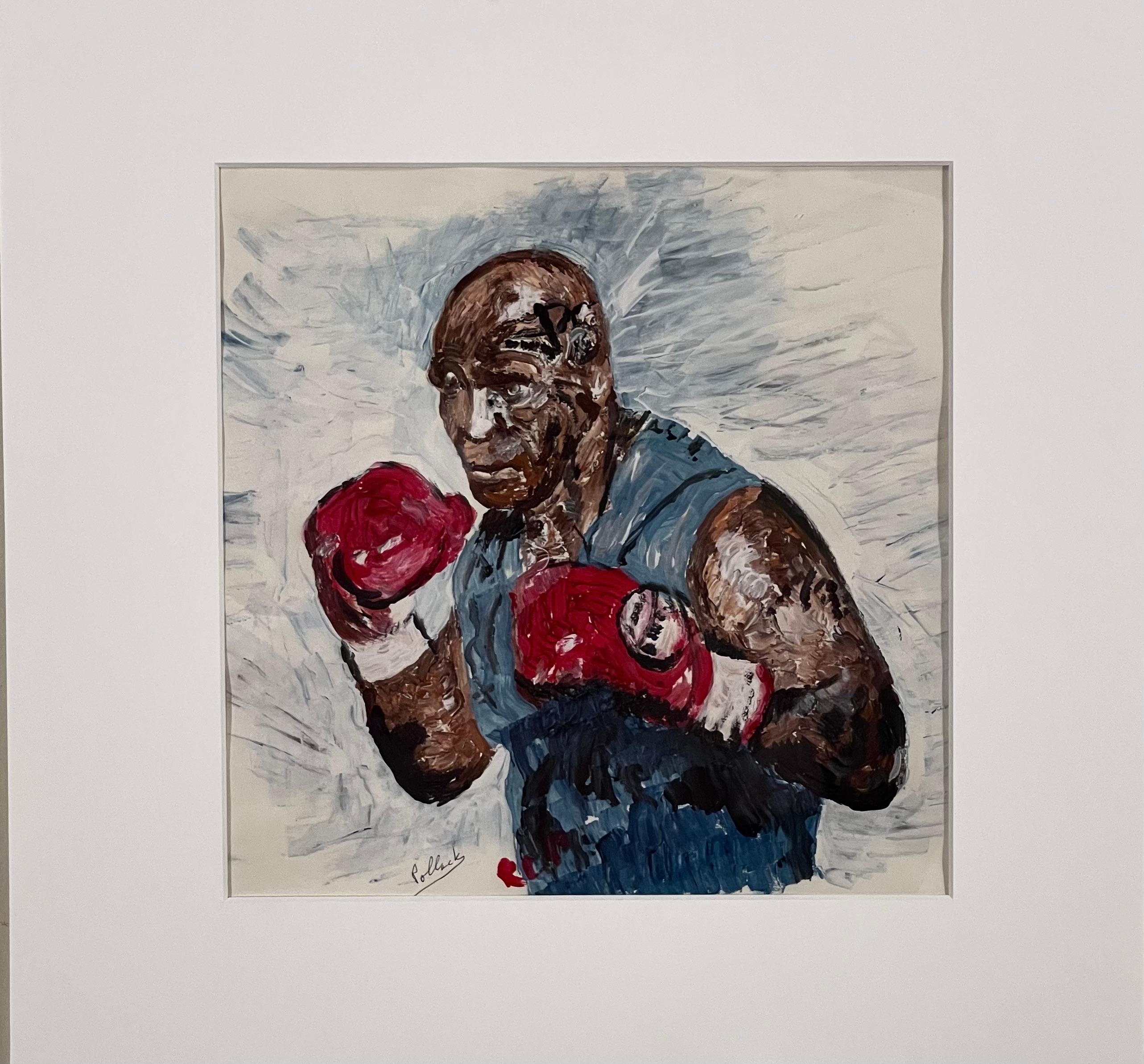 A YOUNG MIKE TYSON - Art by Bob Pollack