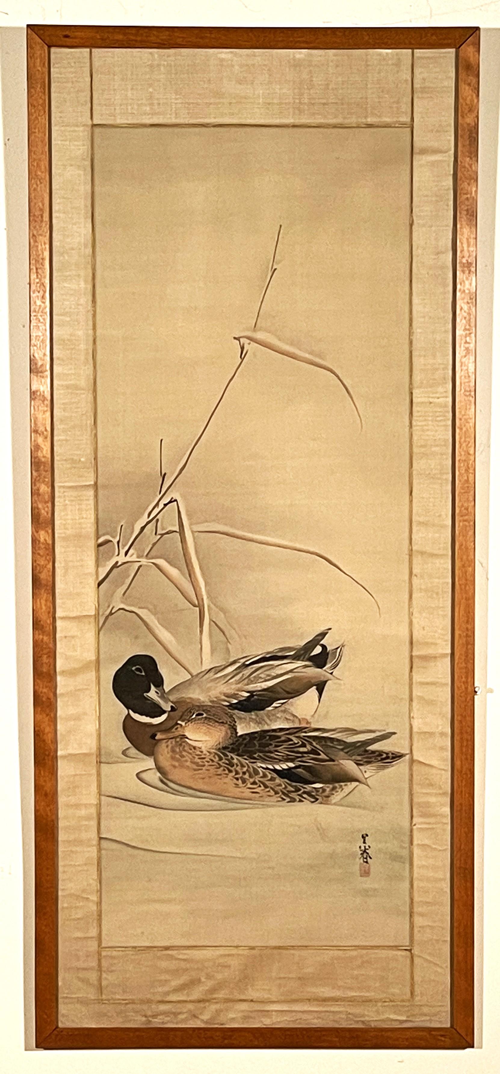 DUCKS DE MALLARD - Art de goshun matsumura