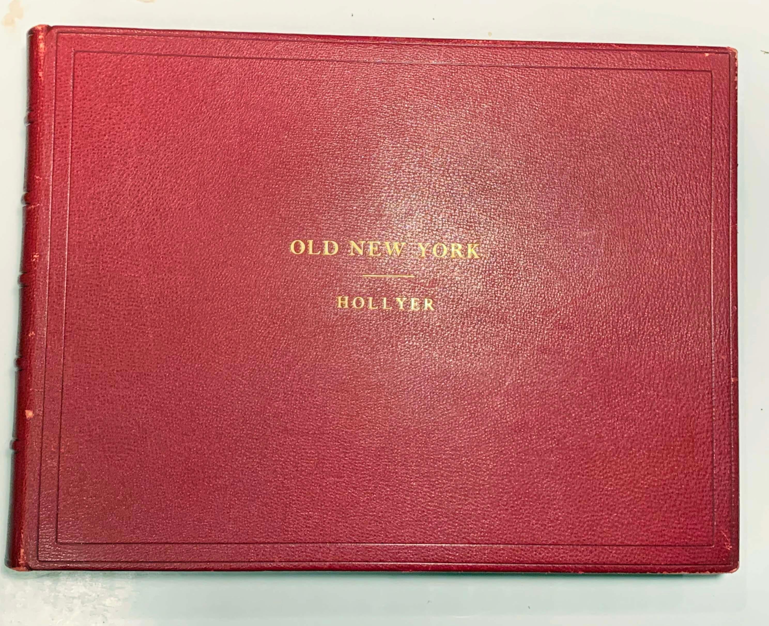 OLD NEW YORK - VIEWS BY S. HOLLYER - Print by Samuel Hollyer
