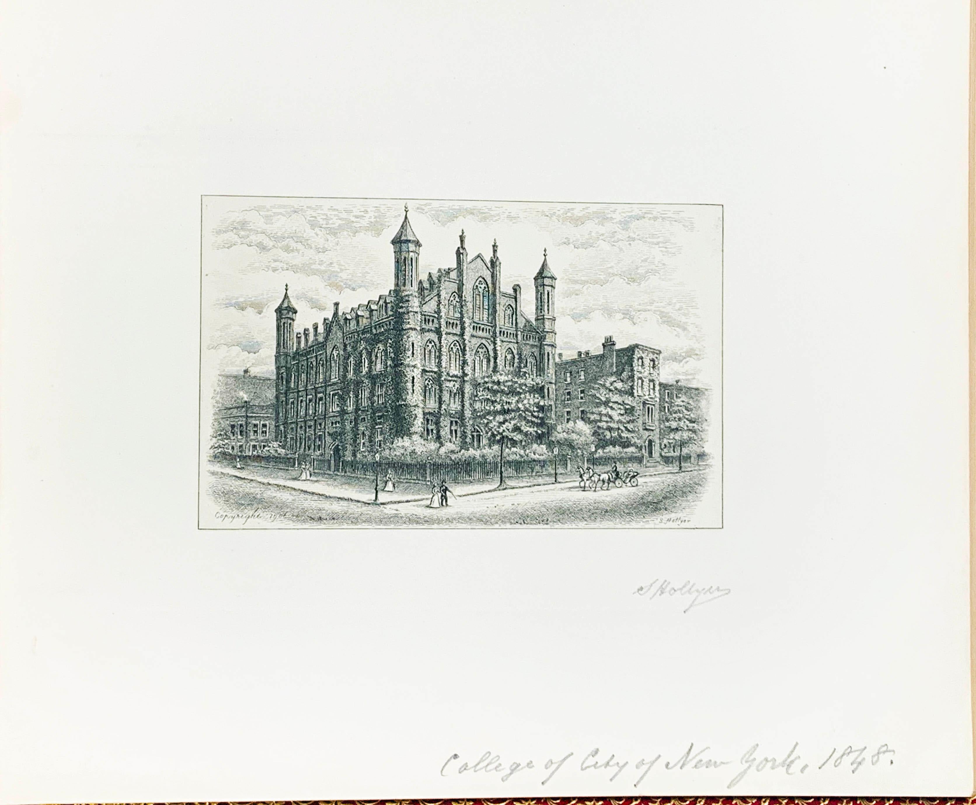 OLD NEW YORK - VIEWS BY S. HOLLYER For Sale 8