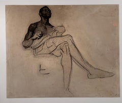 PORTRAIT OF AN AFRICAN AMERICAN MAN.