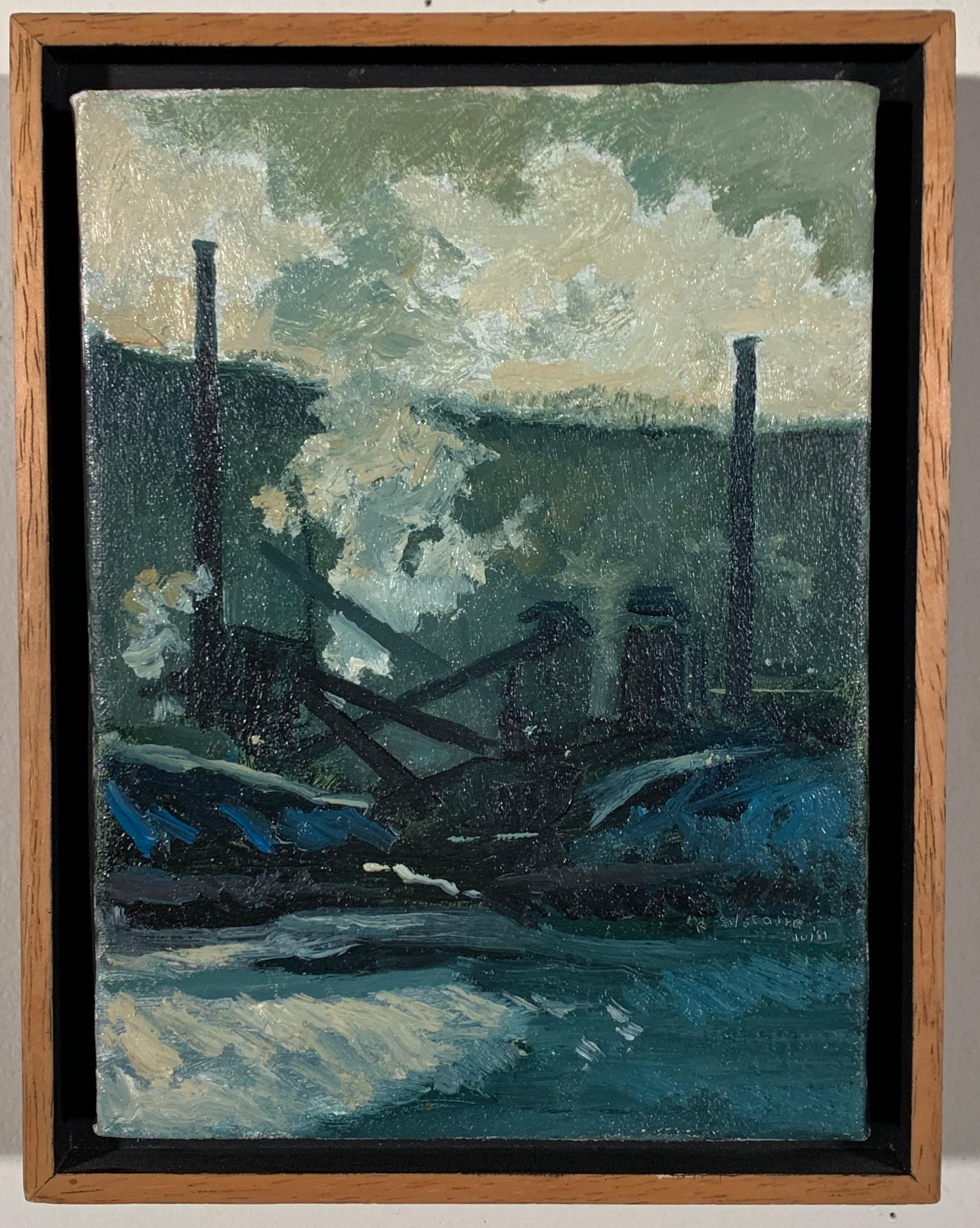 NEVILLE ISLAND SERIES, 5 - Painting by Robert Solotaire