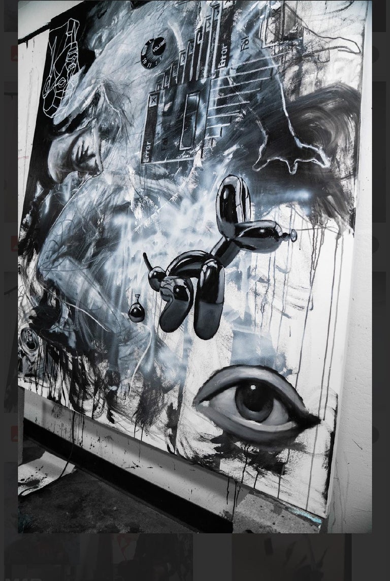 Josh Hernandez - Hand Painted Oil and Mixed Media Artwork on