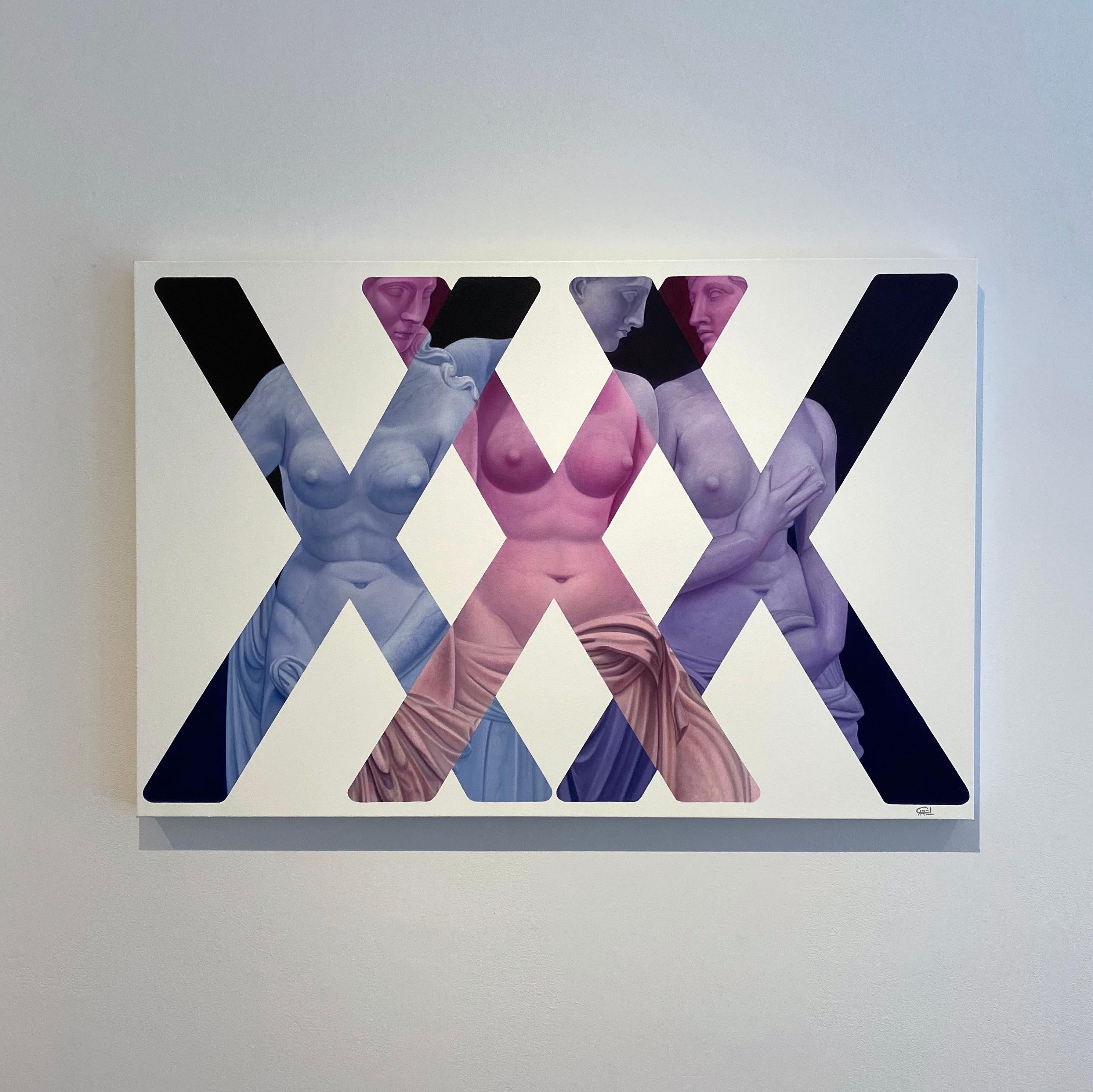 Bri Cirel Figurative Painting - "XXX II"
