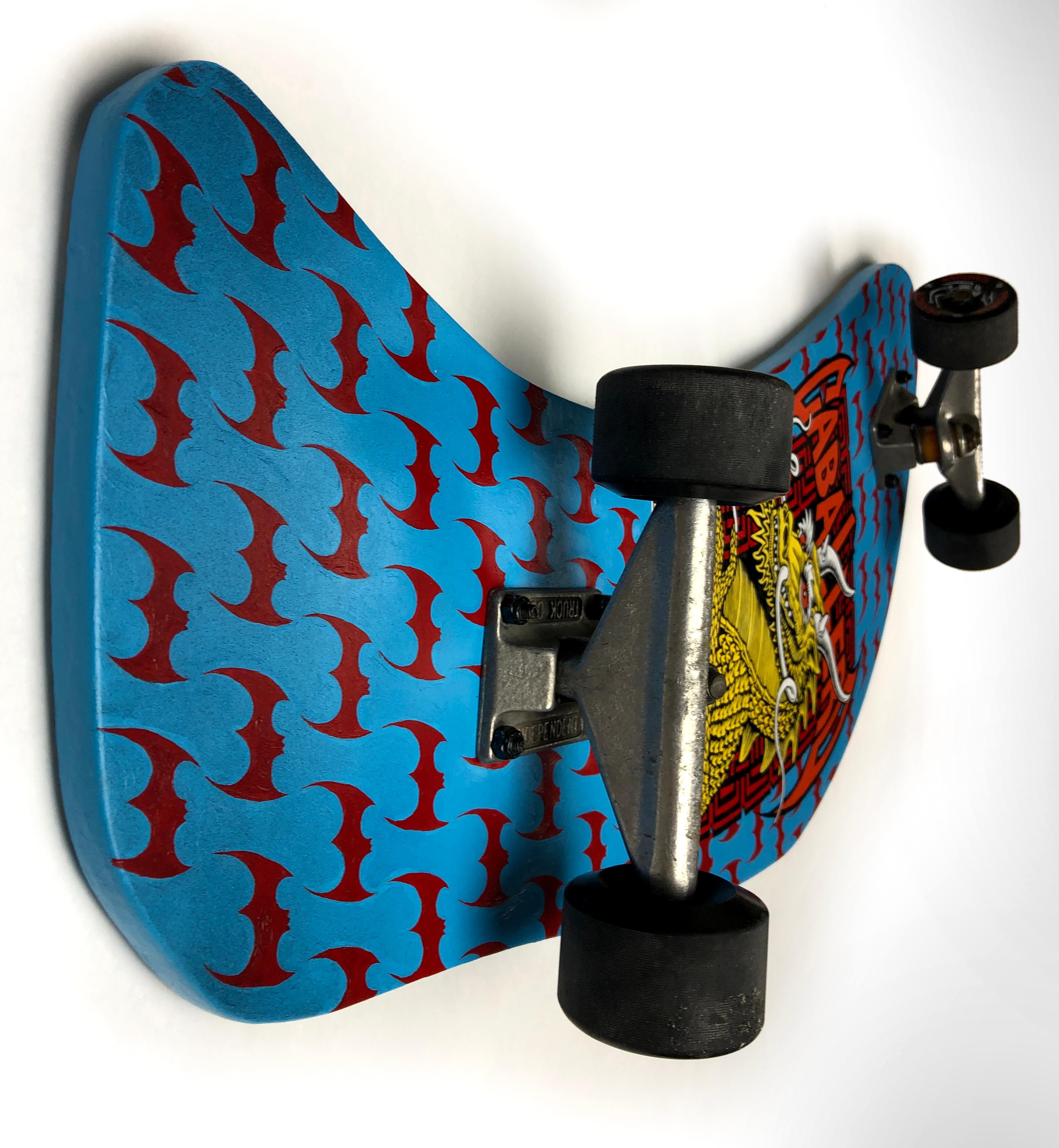 “Cab Dragon Melted Skateboard” 2