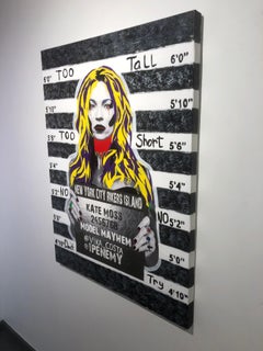 "Soho Model Line Up Kate Moss"