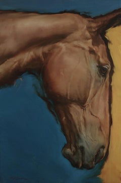 Equus III- Horse painting - Contemporary - 21st Century