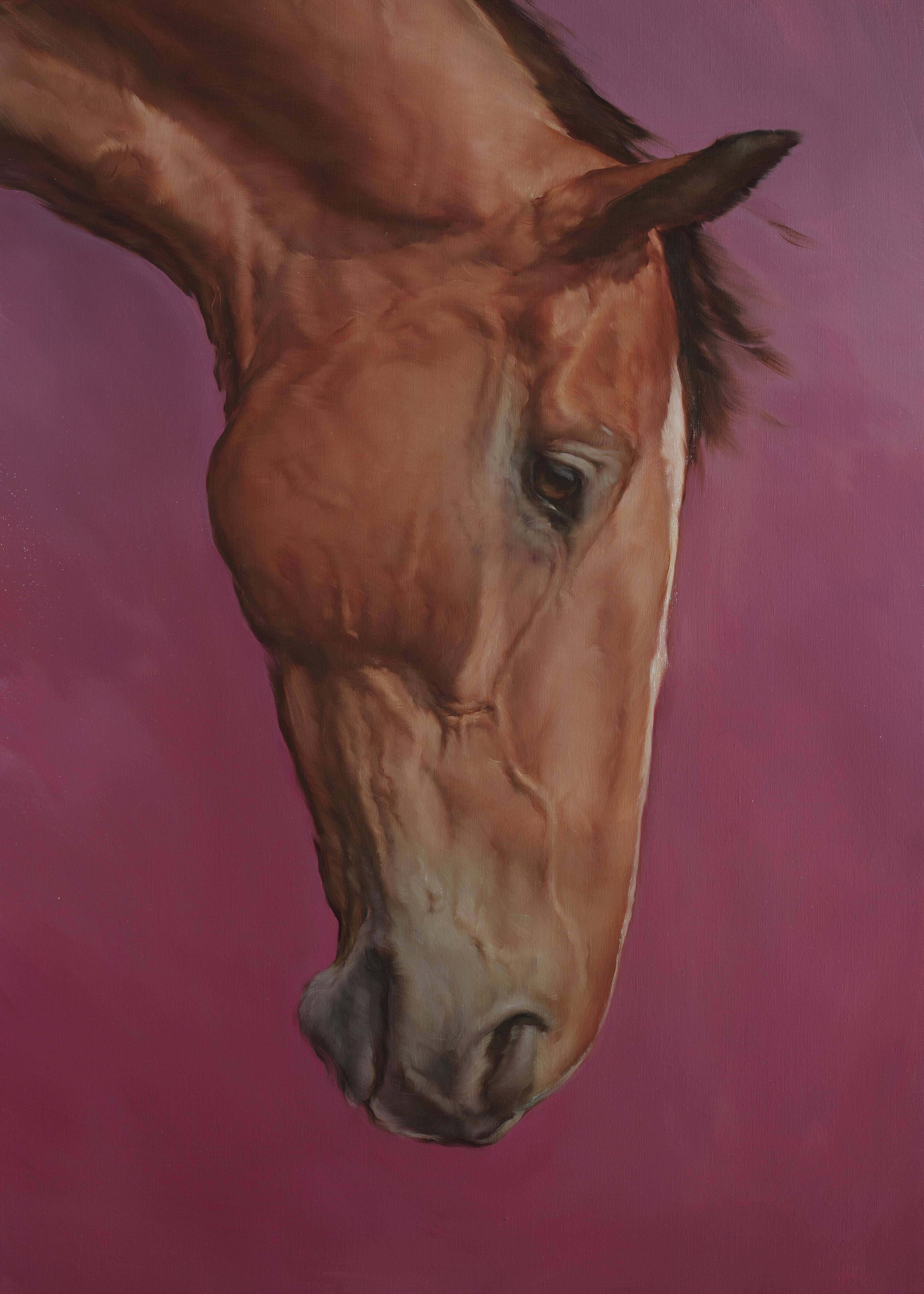 Michael J Austin Figurative Painting - Equus IV - Contemporary - Horse painting - Figurative art