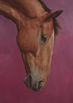 Equus IV - Contemporary - Horse painting - Figurative art