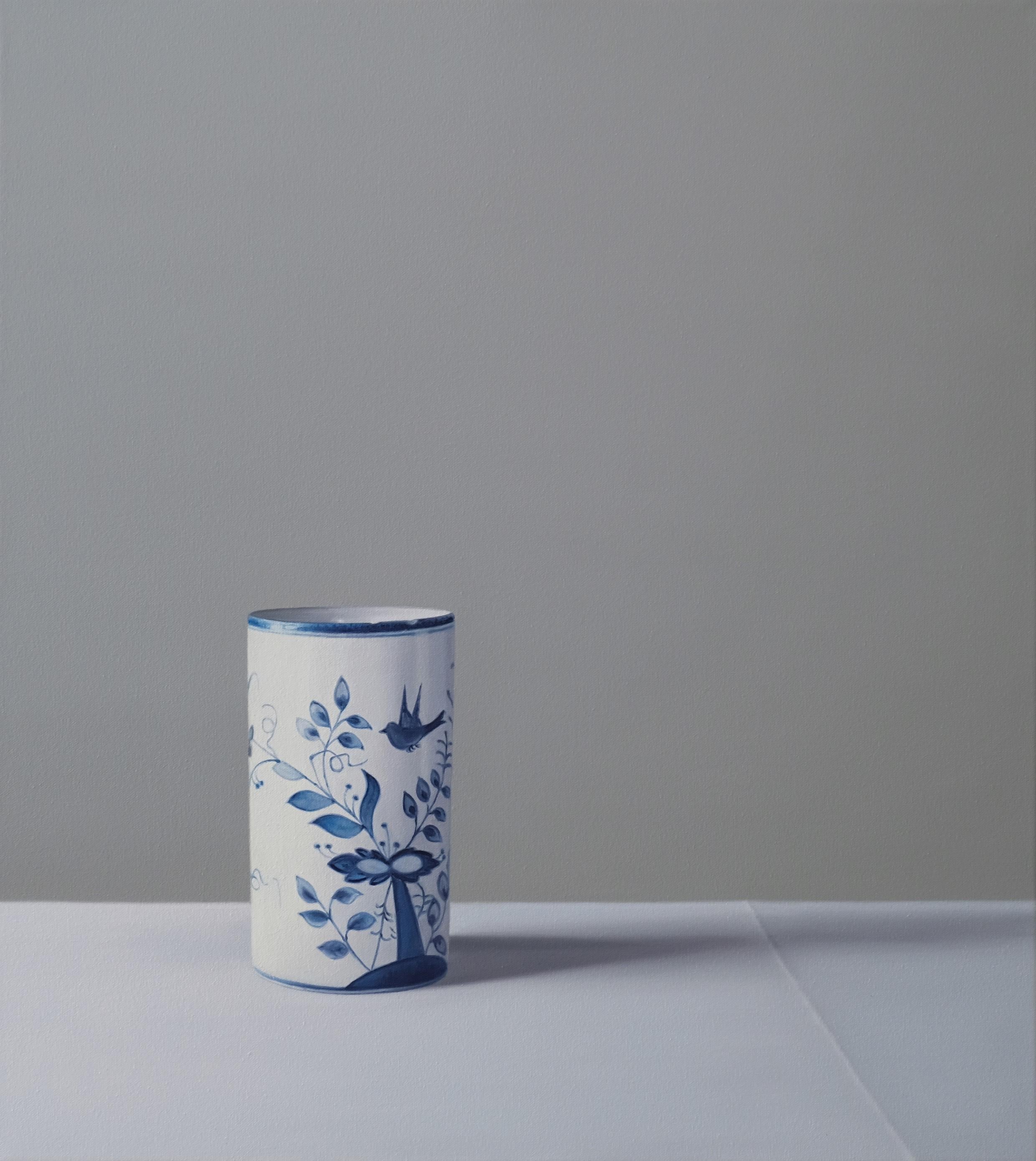 Jo Barrett Still-Life Painting - Still Life with Chinese Pot