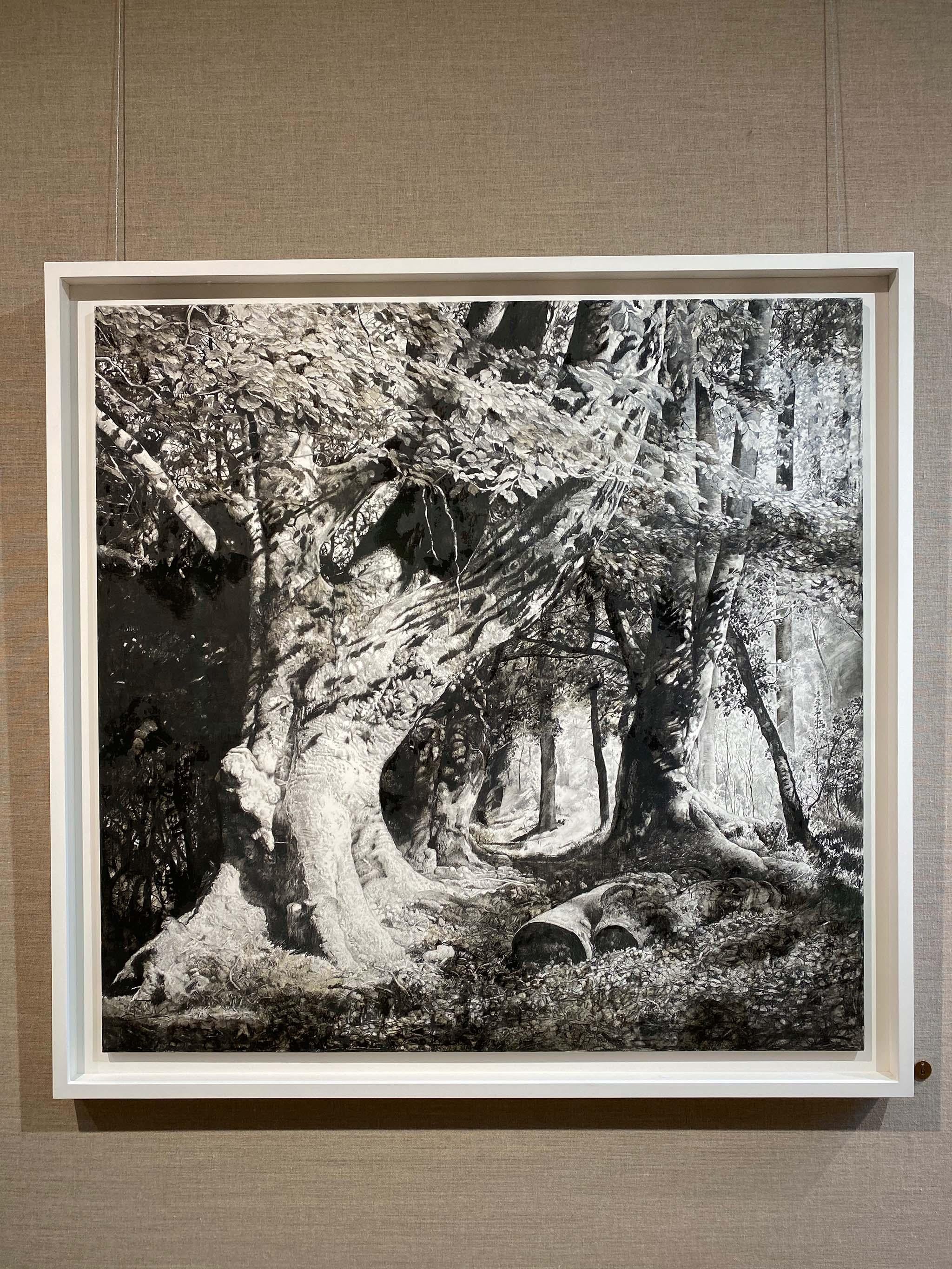 Where sylvan shadows held a name - Art by Rosie Sanders