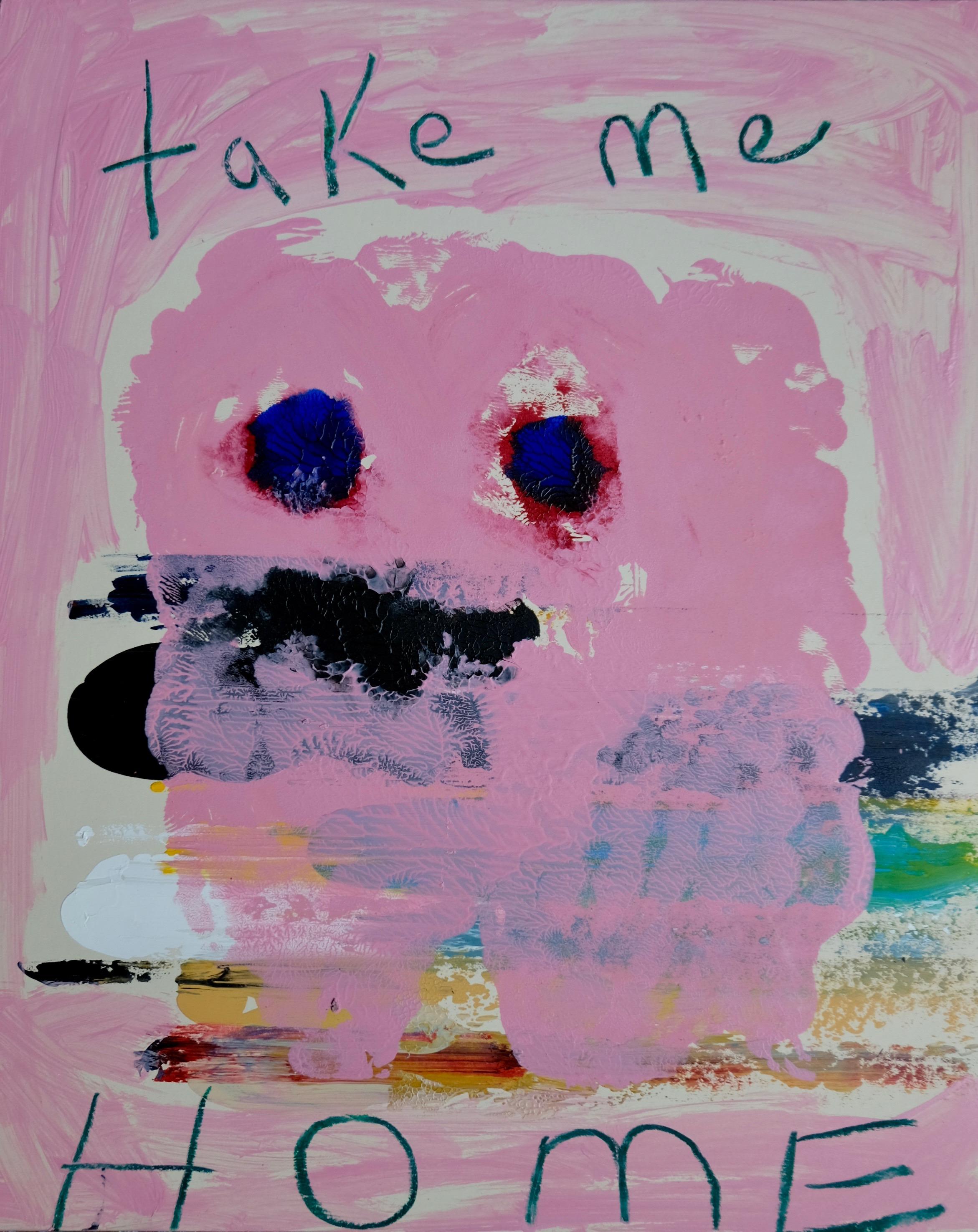Take Me Home Ghost - Mixed Media Art by Adam Handler