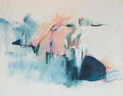 Contemporary Abstract painting, Rebecca Stern, Here's the Thing