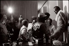Jazz Photograph of Miles Davis by Frank Stewart, 'Miles in the Green Room'