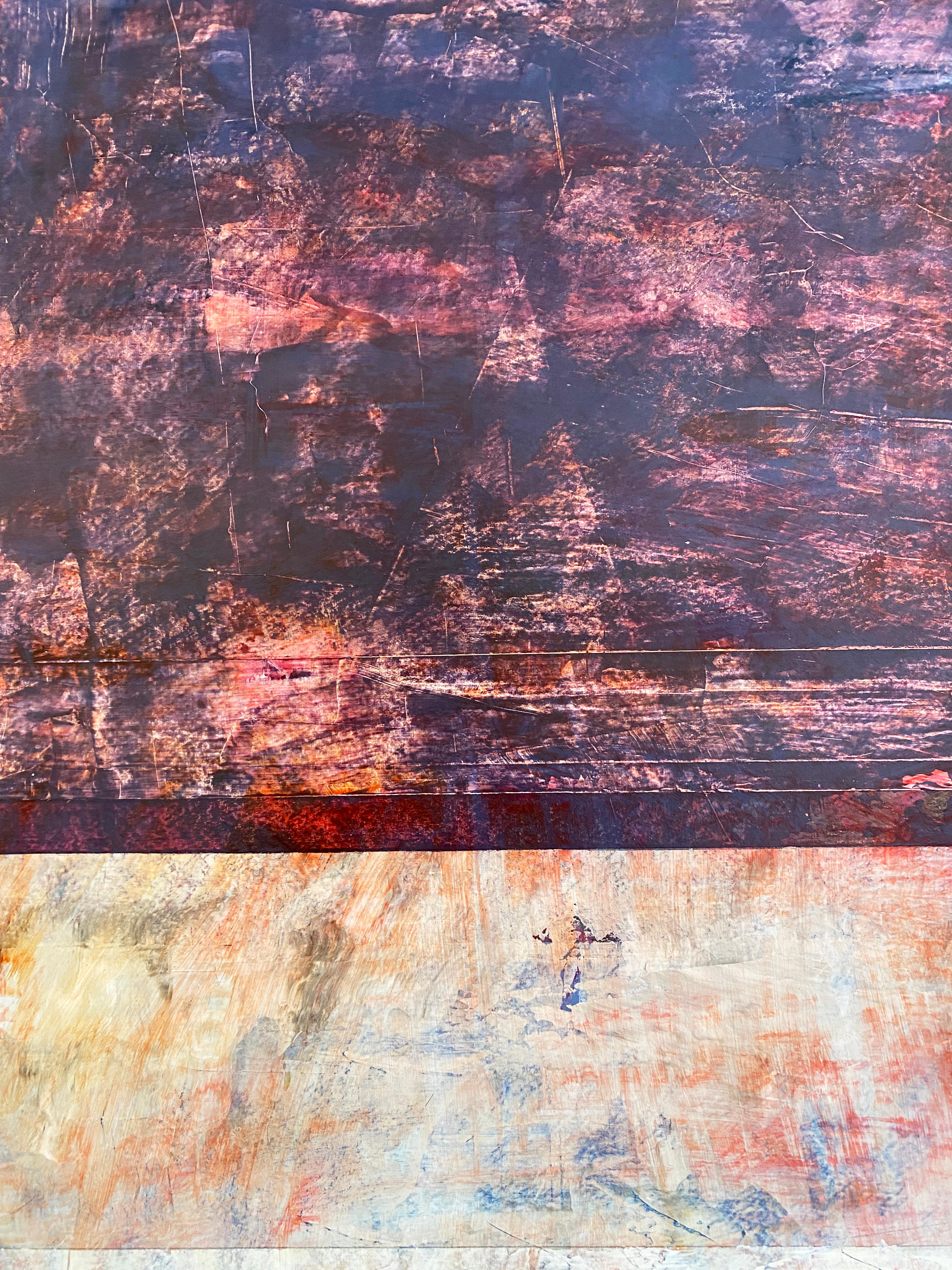 Abstraktes Werk auf Papier von Clay Johnson, ohne Titel (#727) im Angebot 4