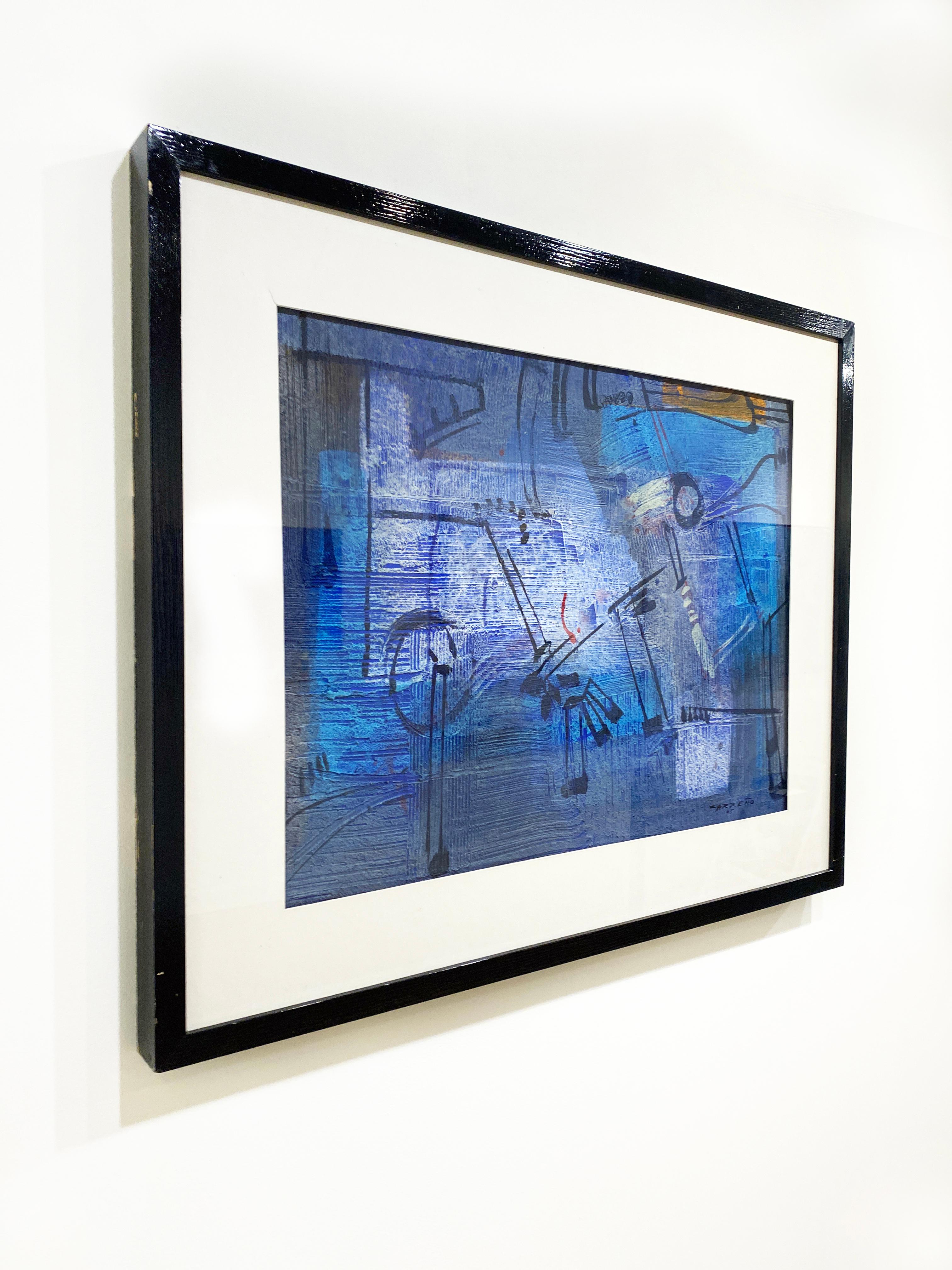 Pittura astratta di Antonio Carreno, 