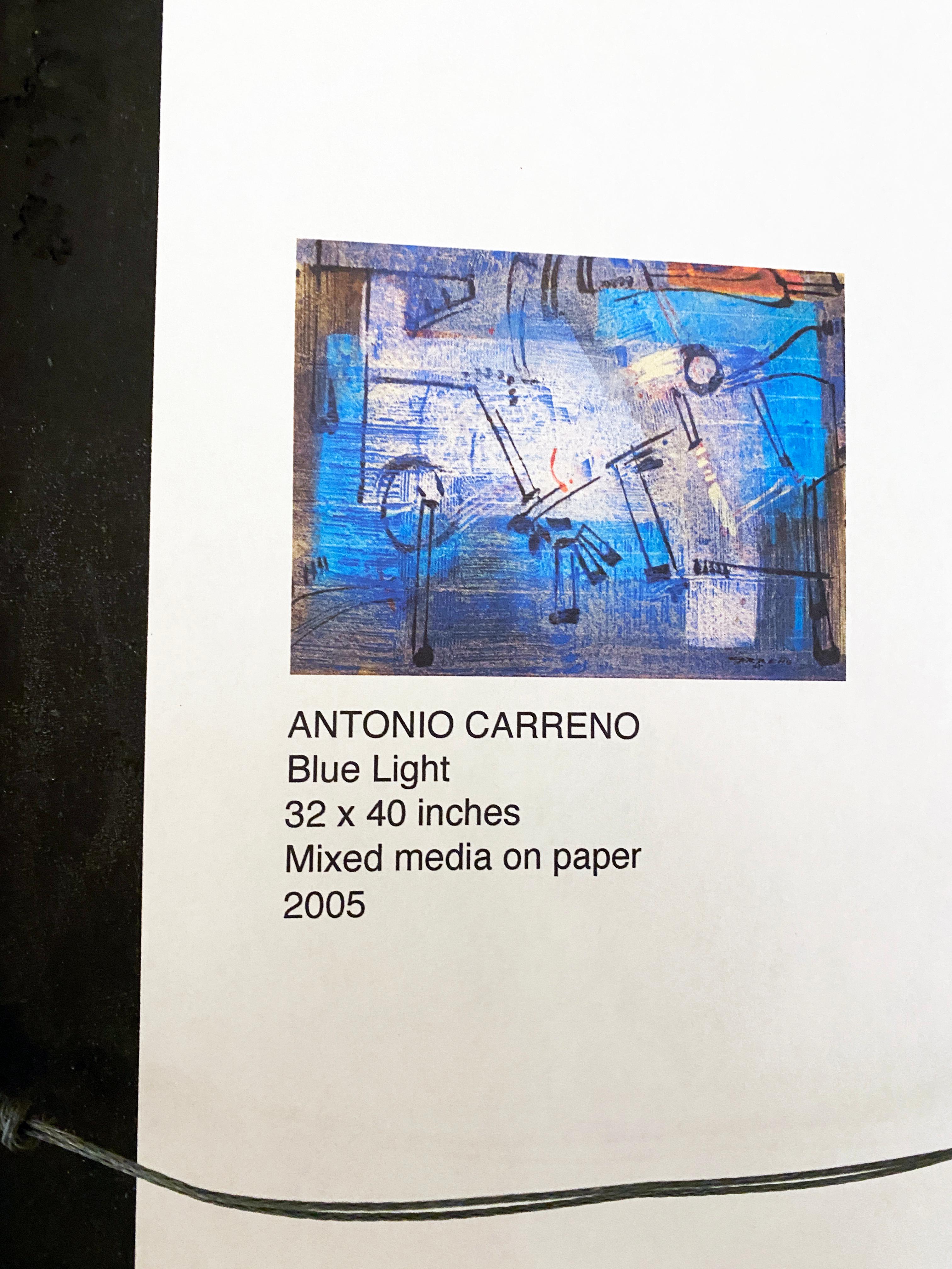 Pittura astratta di Antonio Carreno, 
