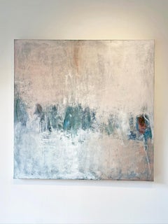 Pintura al óleo y a la cera fría, Sandrine Kern, Invierno en blanco