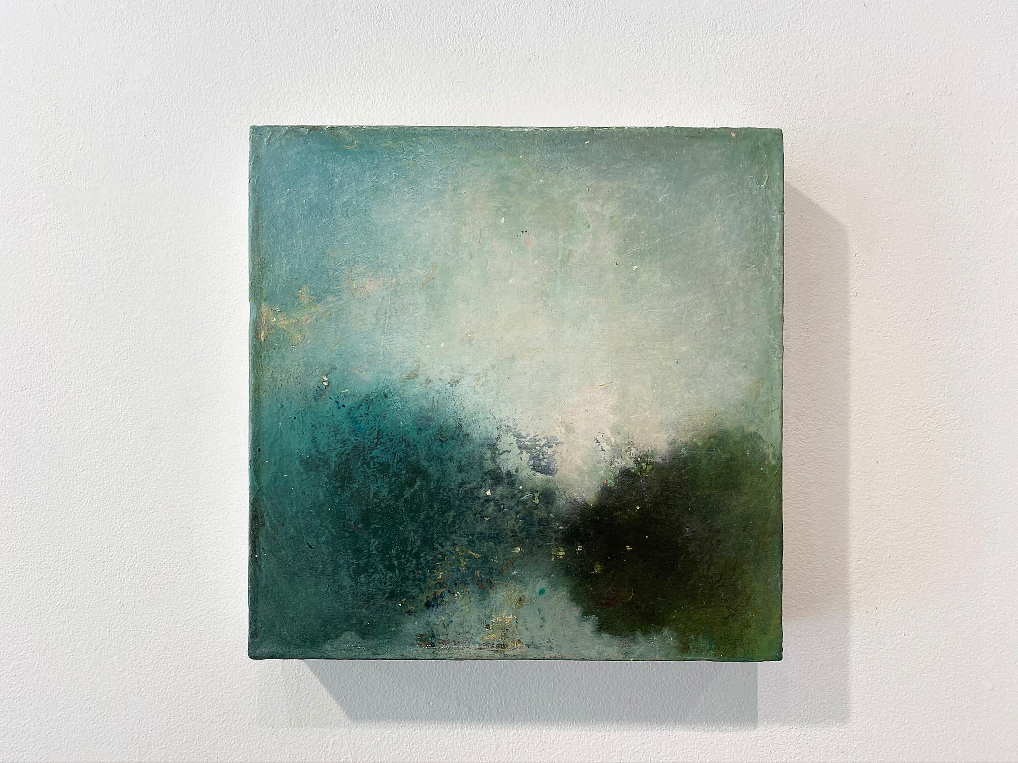 cold wax landscape paintings