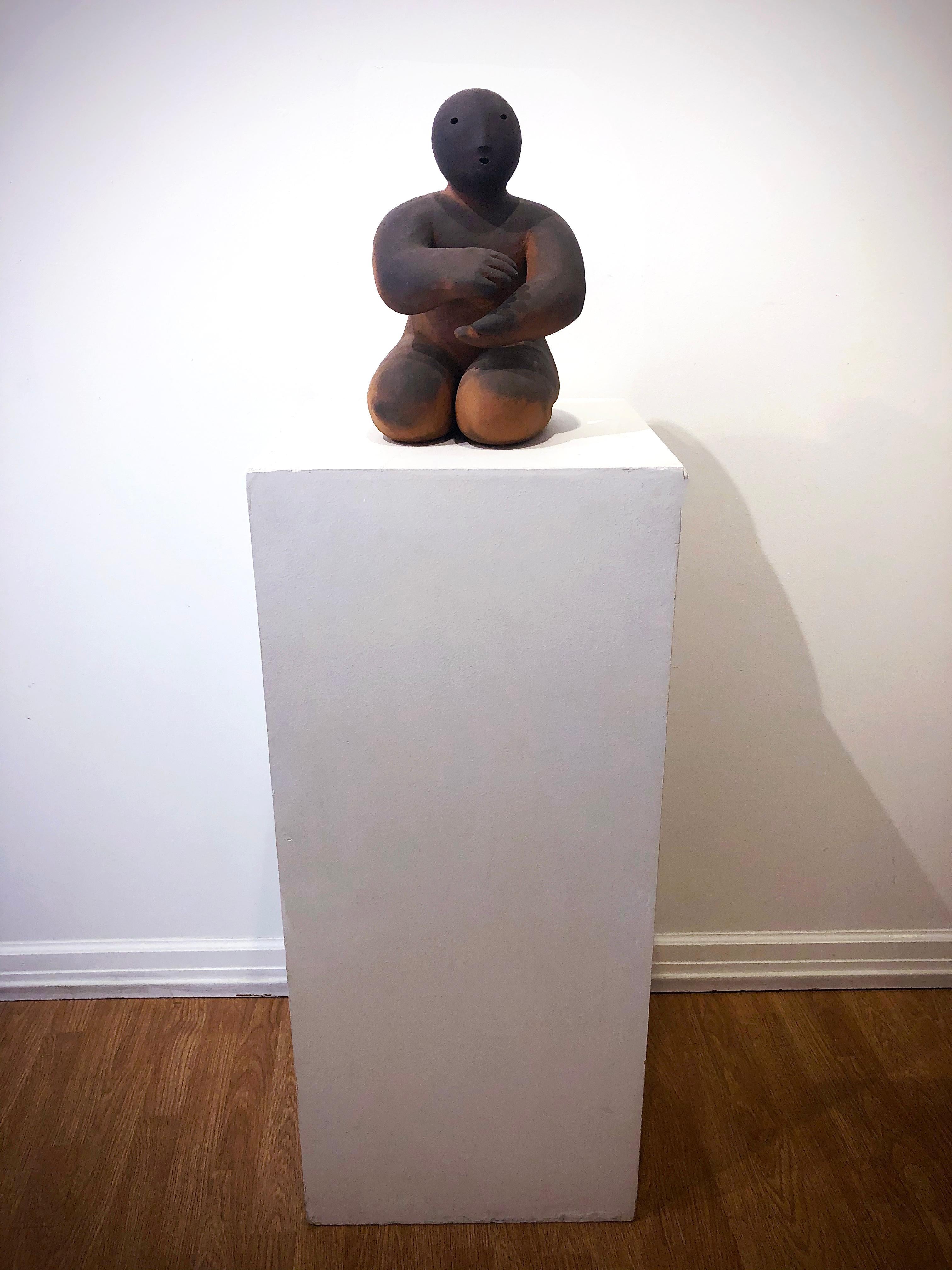 Sculpture Joy Brown, tenant de l'énergie 6