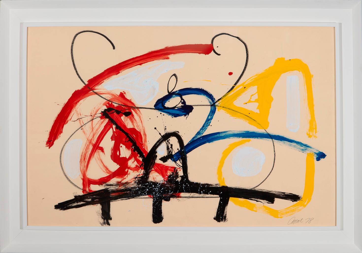 "Blue Two" - Mixed Media Art by Joseph Amar