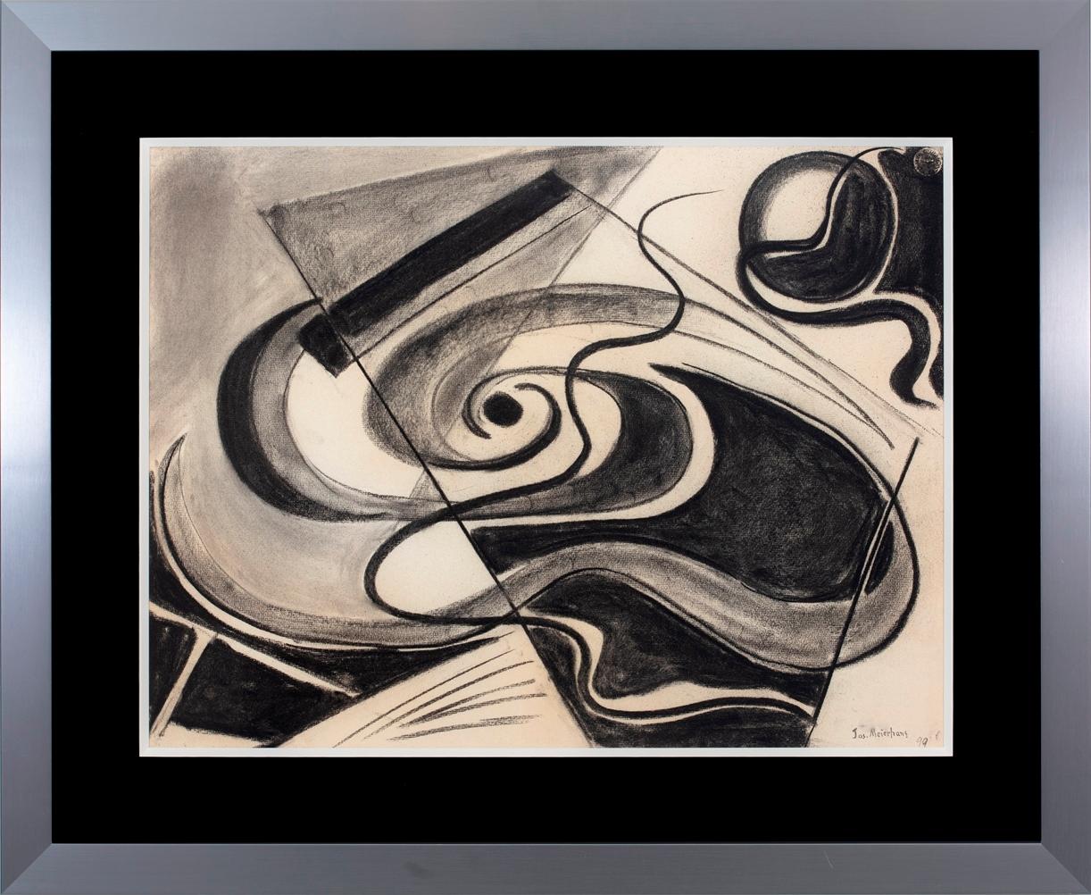 Joseph Meierhans Abstract Drawing - "Cyclone"