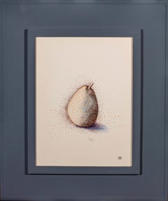 Vintage "Pointillist Pear"