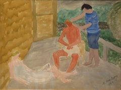 "Couture de cheveux de campagne"