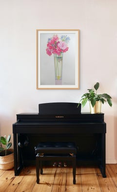 Rose and Agapanthus