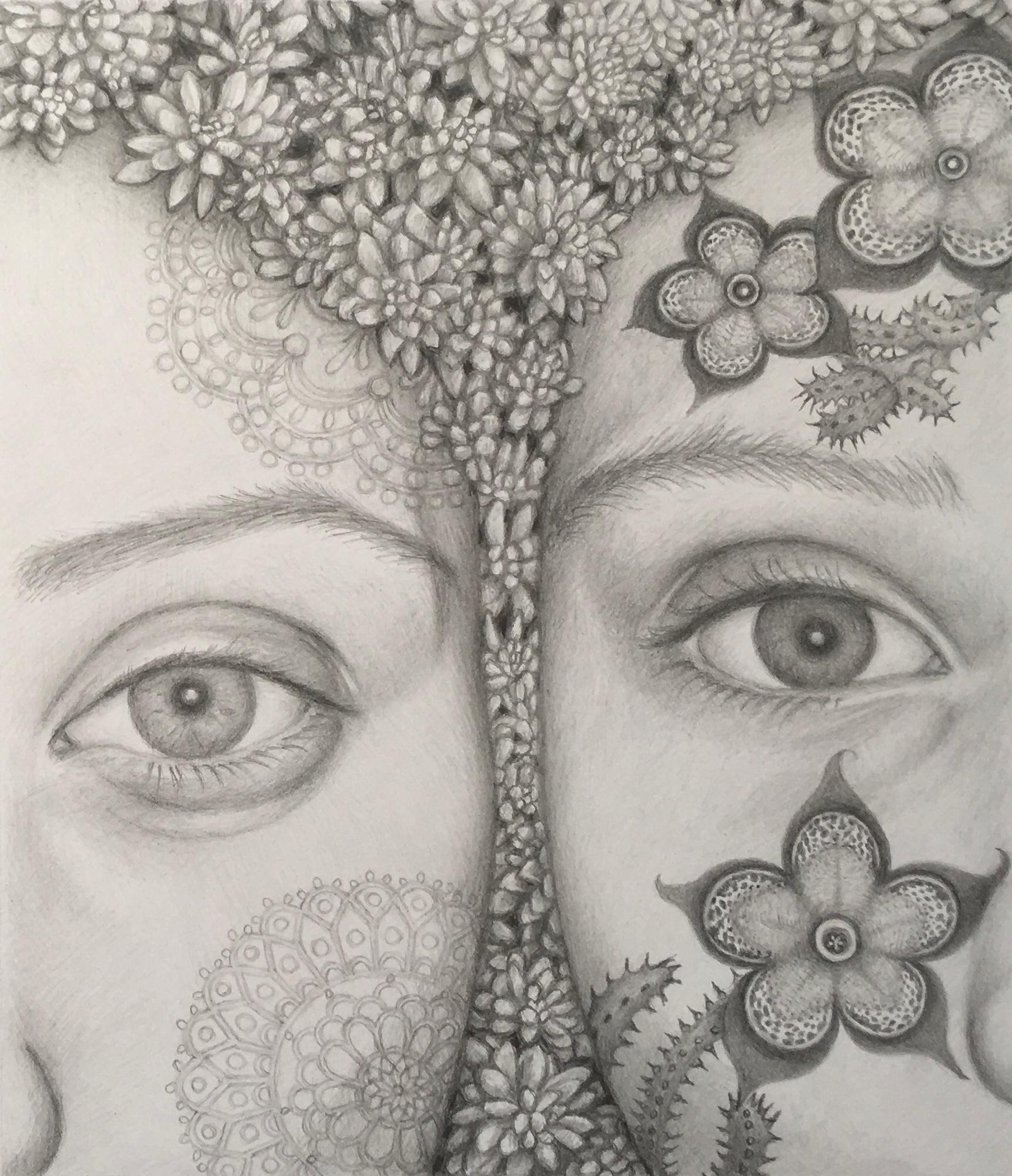 Figurative Art de Chikako Okada - Amor, Paz y Hermandad