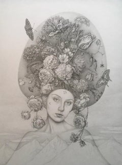 Infanta Flower Head with Mountain Body
