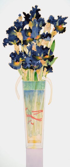 Large Indigo Iris