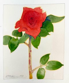Rose rouge