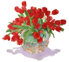 Tulips in a Bowl