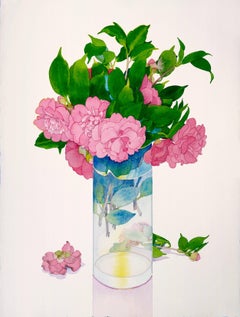 Aquarelle - Camelias de Healdsburg