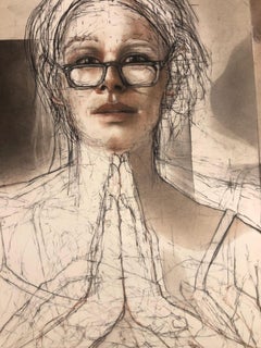 Openings (Catherine) / figurative work, contemporary woman