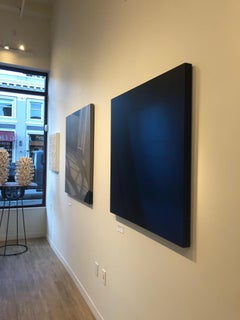 Reflections on Crossing XXXVII / Cobalt Blue, architecture, minimalism