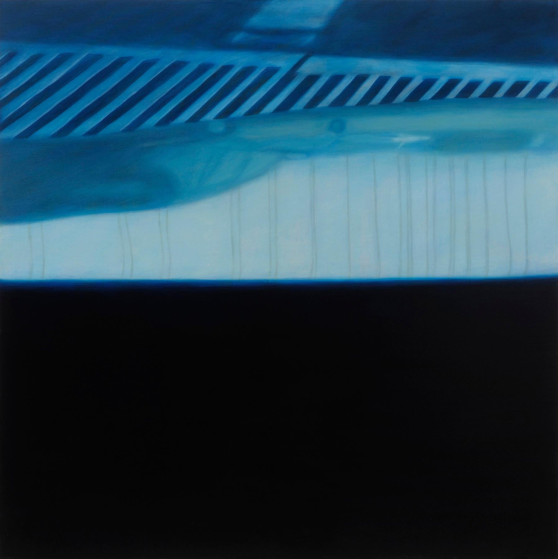 Abstract Painting de Anne Subercaseaux - Reflexiones sobre la travesía XXXVIII / realismo abstracto, arquitectura, minimalismo