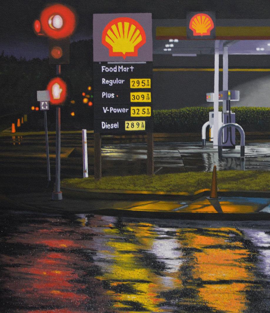 Rockaway Shell - American Realist Painting by James Torlakson