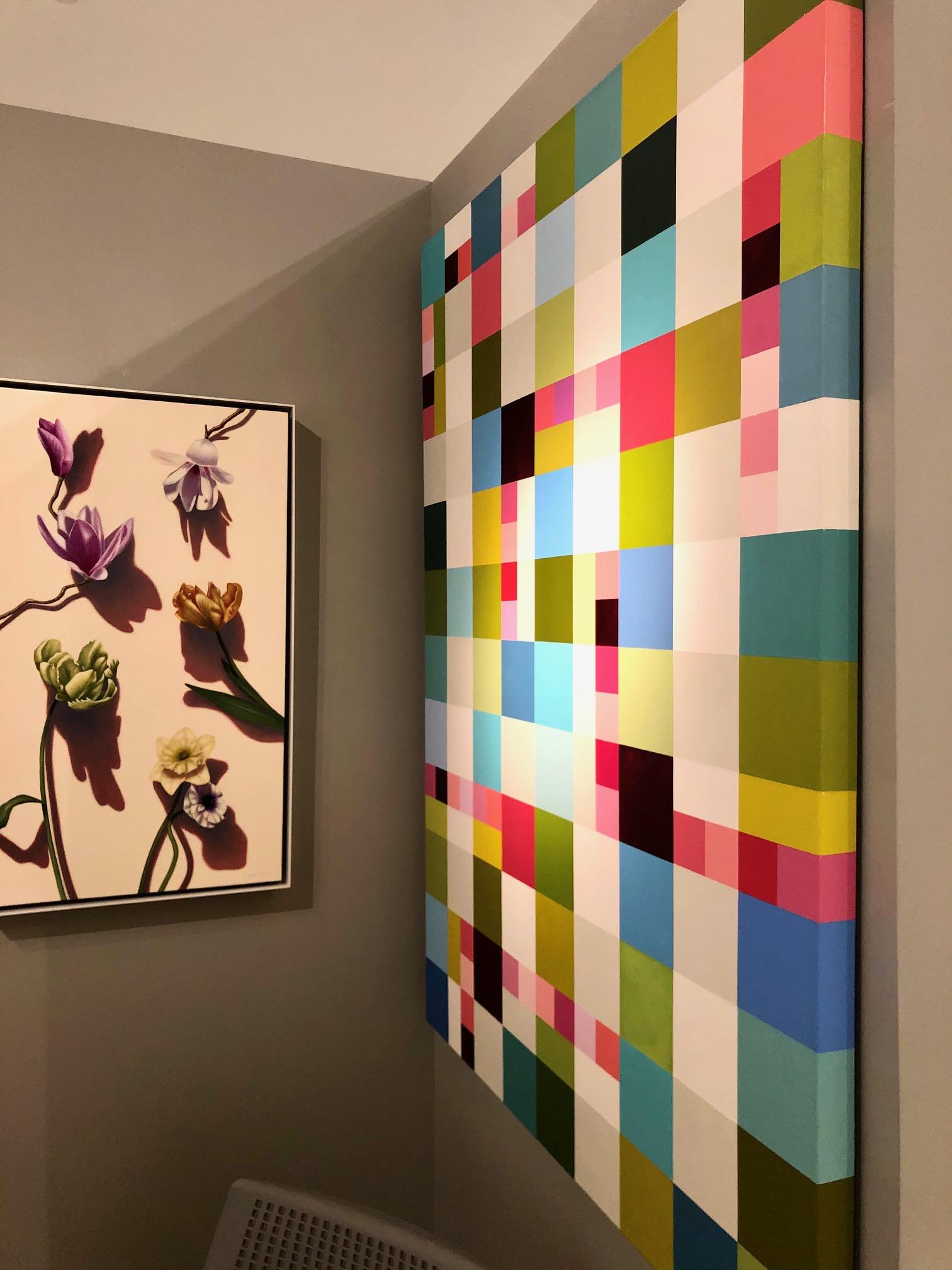Eye Candy - Contemporary Painting by Jill  Keller Peters