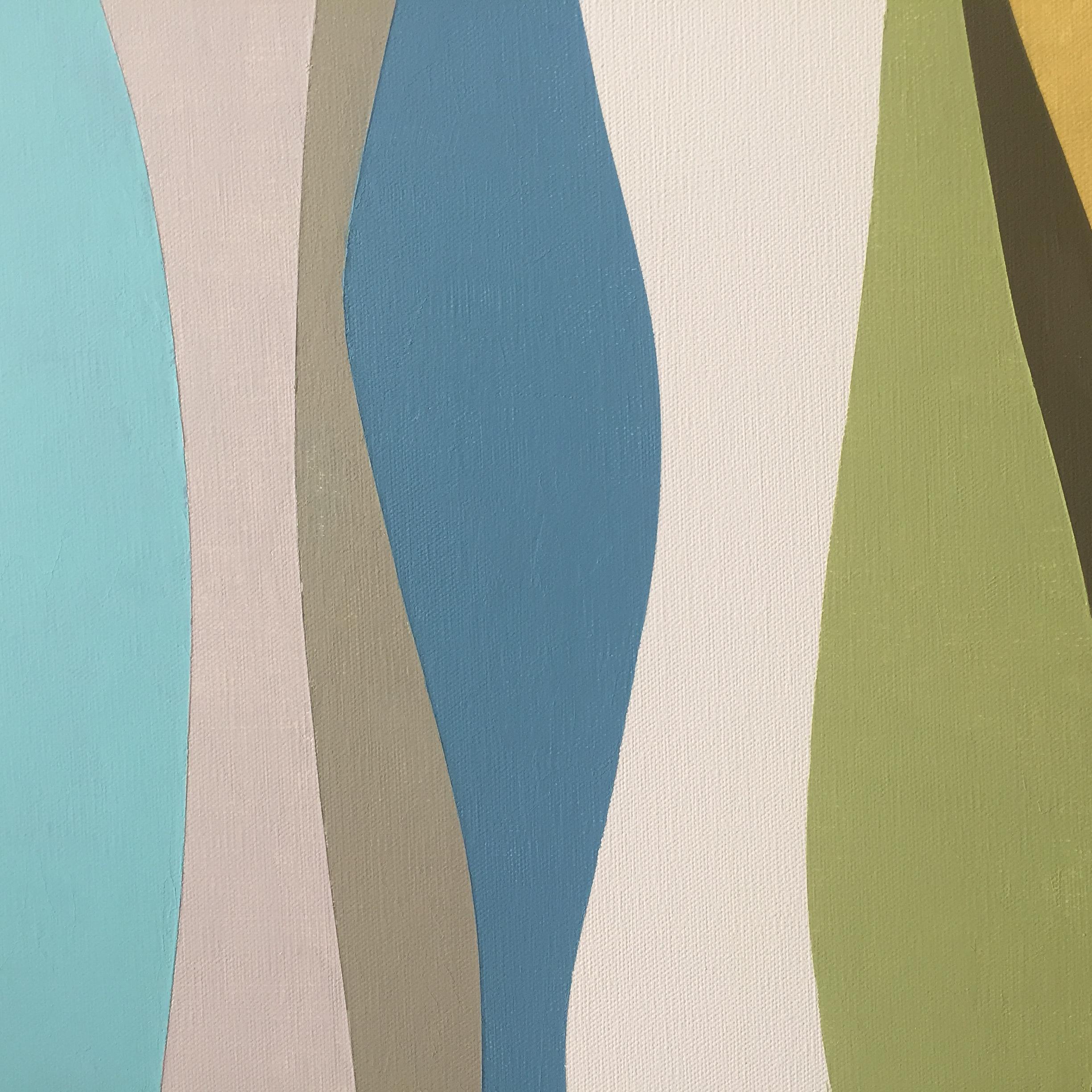 Lyrische Reihe Nr. 9 (Grau), Interior Painting, von Jill  Keller Peters
